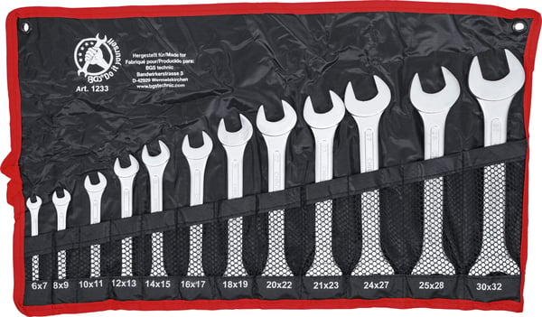 Miniatyrbild 3 av 6: BGS technic Double Open End Spanner Set