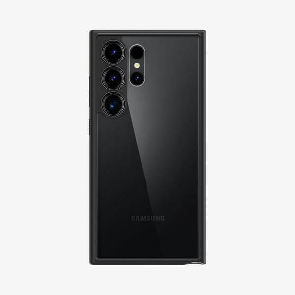 Spigen Ultra Hybrid mobiltelefonfodral 17,3 cm (6.8") Mobilskal Svart, Transparent