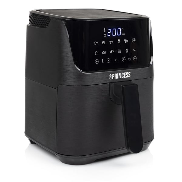 Miniatyrbillede 1 af 5: Princess 182031 Enkelt 3,5 L Enkeltstående 1350 W Varmluftsteger Sort