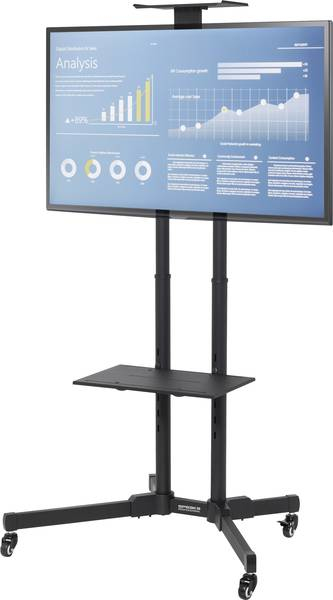 SpeaKa Professional SP-6646948 tv-fäste 177,8 cm (70") Svart