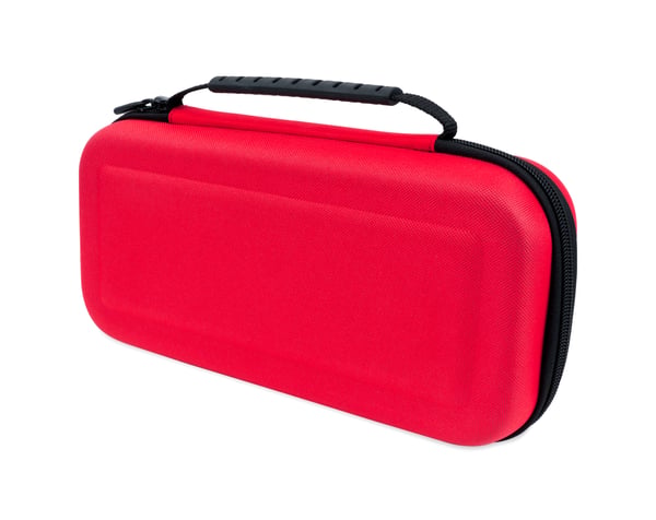 NACON SWITCHNEWPACK5RED kannettavan pelikonsolin suojakotelo Hardshell case -kotelo Nintendo Punainen