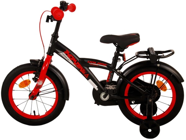 Volare 21372 cykel Bycykel Sort, Rød