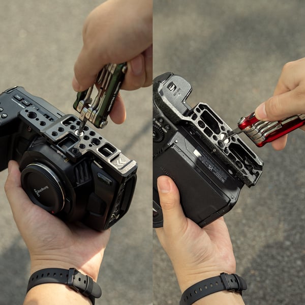 Miniatyrbillede 2 af 2: SmallRig 4814 manuel skruetrækker Multi-bit skruetrækker