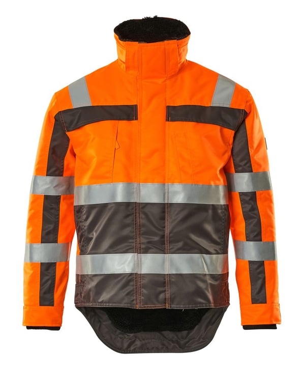 MASCOT 07223-880-14888-XL Jakke Anthracit, Orange