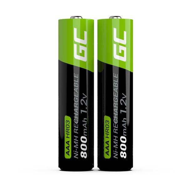 Green Cell GR08 husholdningsbatteri Genopladeligt batteri AAA Nikkel-Metalhydrid (NiMH)
