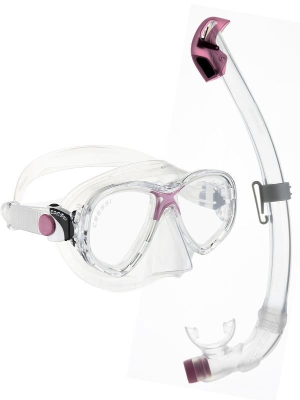 Cressi Marea Rosa, Transparent Junior