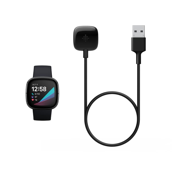 Fitbit FB174RCC Smart bærbart (wearable) tilbehør Opladningskabel Sort