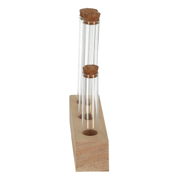 Miniatyrbillede 2 af 12: Esschert Design FH021 dekorativ flaske & krukke Transparent, Træ Glas 12 stk