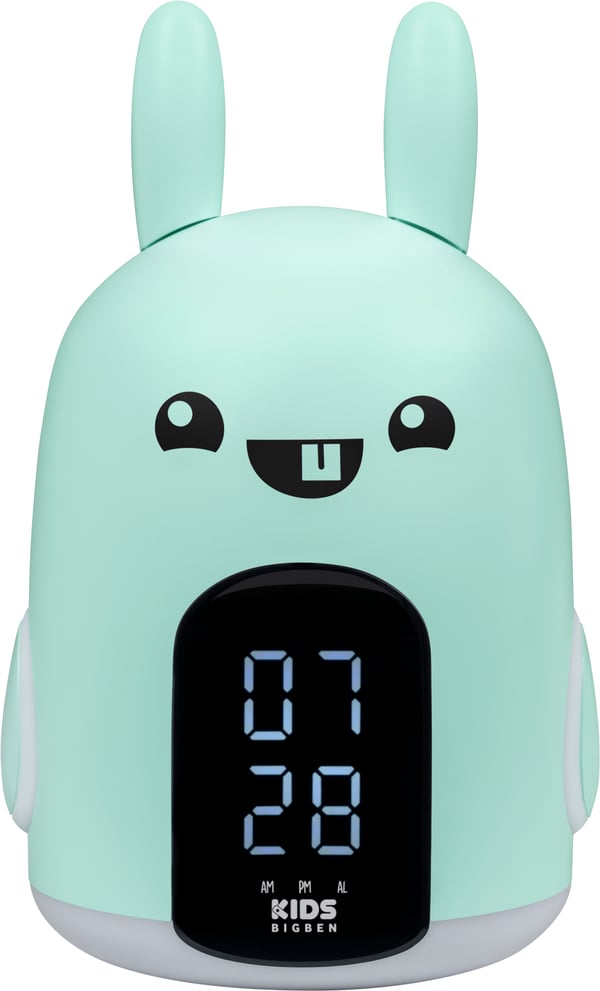 Miniatyrbillede 1 af 25: Bigben Interactive Baxter Digital alarmur Mintfarve