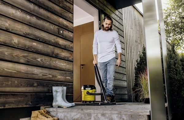 Kärcher 1.628-401.0 dammuppsugare Svart, Gul 12 l 1000 W
