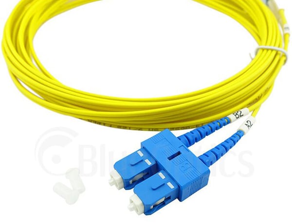 BlueOptics CAB-SMF-SC-SC-2-BO InfiniBand och fiberoptisk kabel 2 m Gul