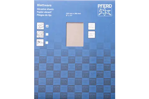 Miniatyrbild 3 av 3: PFERD Paper-backed abrasive sheets ECO-AC 50 styck