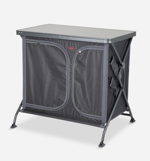 Crespo 1157030 campingkøkken Sort, Grå Aluminium