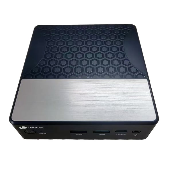 Leotec LEMPC21 barebone-tietokonerunko Musta 5205U 3,7 GHz