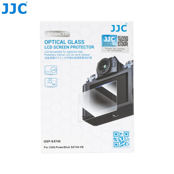 JJC GSP-SX740 skärmskydd för kamera Transparent Canon JJC GSP-SX740 skärmskydd för kamera Transparent Canon