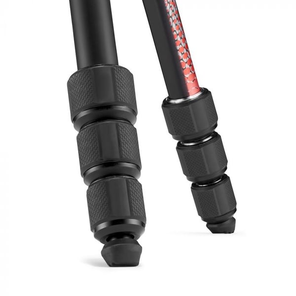 Manfrotto Element MII kamerastativ Digital-/filmkameraer 3 ben Sort, Rød