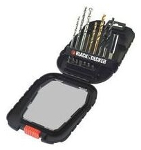 Miniatyrbillede 2 af 3: Black & Decker A7186-XJ borehoved Boresæt 16 stk