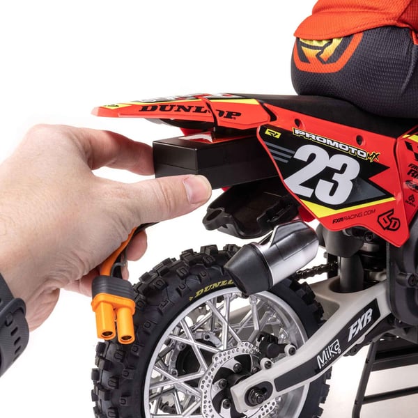 Losi Promoto MX radiostyrd modell Motorcykel Elmotor 1:4