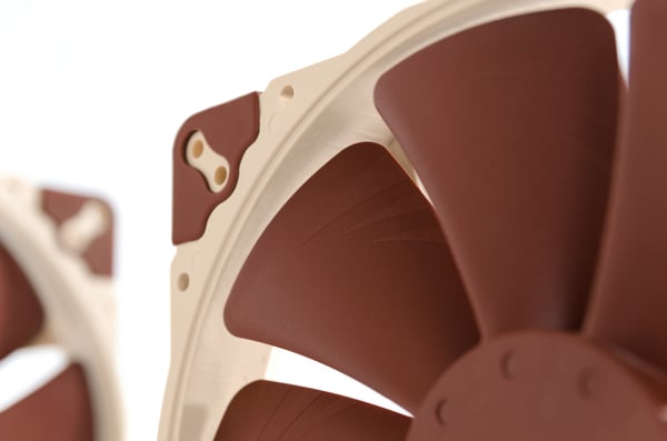 Miniatyrbild 5 av 5: Noctua NF-A20 Datorväska Fan 20 cm Beige, Brun