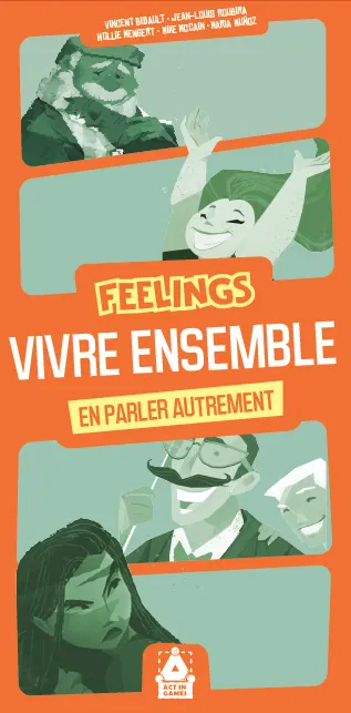 Blackrock Games FEELINGS - Vivre ensemble 30 min. Kortspil