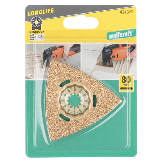 wolfcraft GmbH 4246000 stiksav, rullesav & sabelsavklinge Slibeskive Tungsten carbide (TC) 1 stk