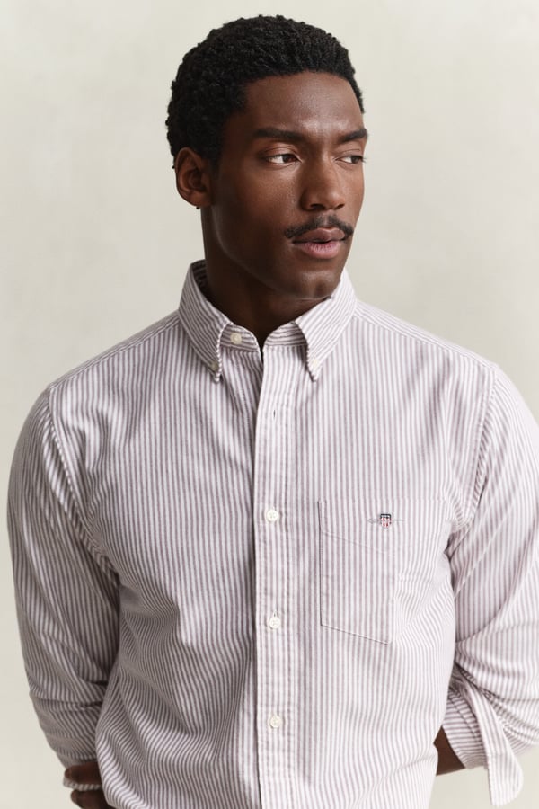 Gant 3000230-676 Skjorta Button down-krage Långärmad Bomull