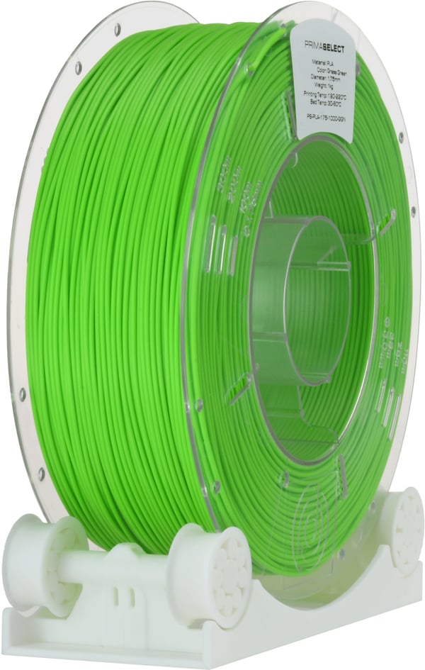 Miniatyrbillede 1 af 2: Prima Creator PrimaSelect PS-PLA-175-1000-GGN 3D print materiale Polymælkesyre (PLA) Grøn 1 kg