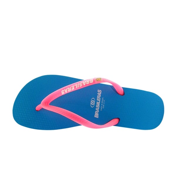 Miniatyrbild 2 av 5: Brasileras UBCLACCBWNN1815_34-35 flip flop och badtoffla Honkoppling Blå, Rosa