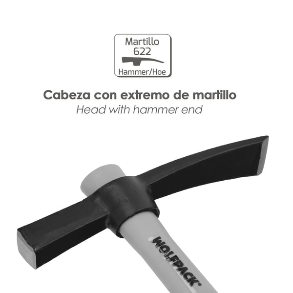 Wolfpack Alcotana 622 / 650 Gramos Mango Fibra Vidrio