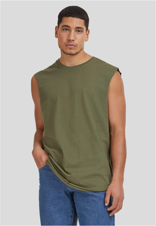 Urban Classics TB1562-00176-0042 Tanktop Crew neck Ærmeløs Bomuld