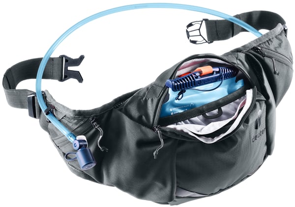 Miniatyrbillede 2 af 3: Deuter Pulse 3 mavetaske Polyamid Grafit