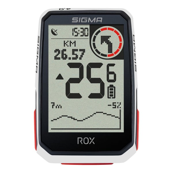 Sigma Sport 01065 cykelcomputer 6,1 cm (2.4") Trådløs cykelcomputer Sort, Hvid