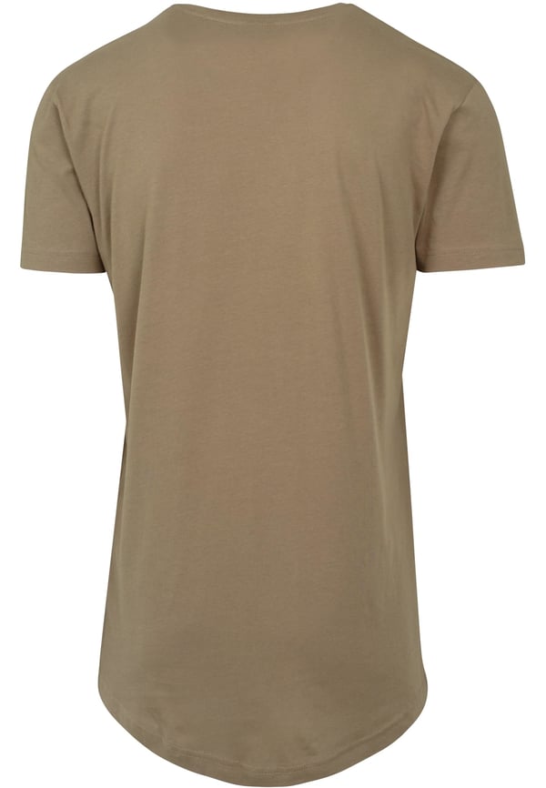 Urban Classics Shaped Long Tee T-paita Pyöreä pääntie Lyhyt hiha Puuvilla