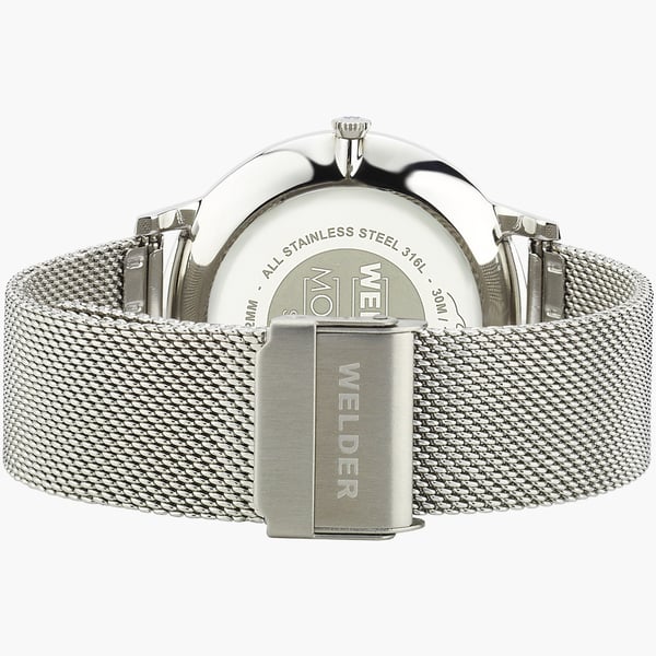 Miniatyrbillede 2 af 4: Welder Slim Armbåndsur Hanstik Rustfrit stål