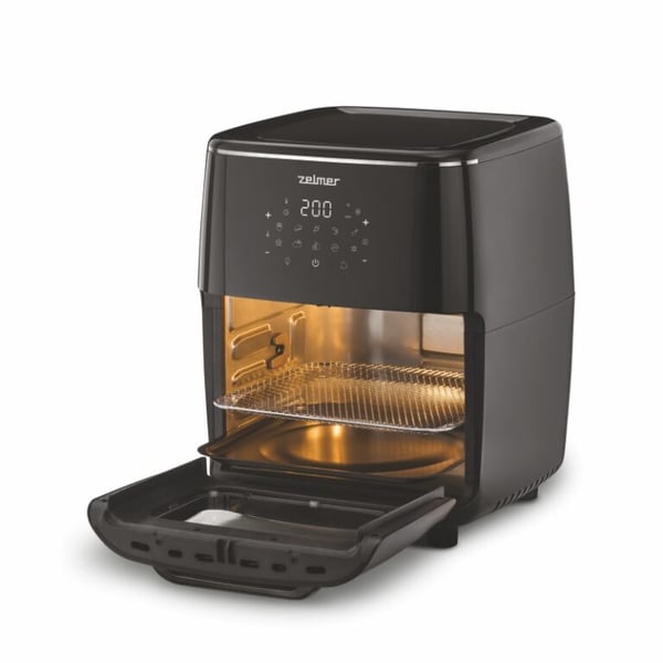 Zelmer ZAF7120 frituregryde Enkelt 12 L Enkeltstående 1700 W Lavfedt steger Sort