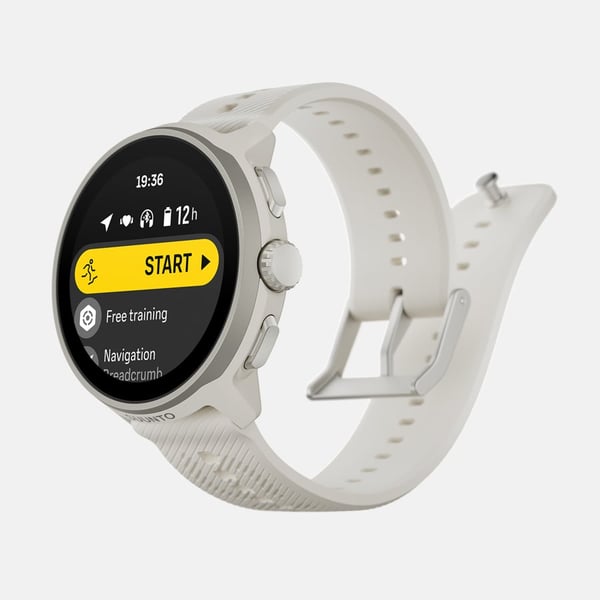 Suunto Run 3,35 cm (1.32") AMOLED 46 mm Digitaalinen 466 x 466 pikseliä Kosketusnäyttö Harmaa GPS (satelliitti)