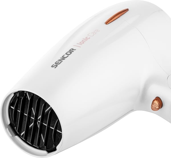 Miniatyrbillede 6 af 13: Sencor SHD 7200GD hårtørrer 2000 W Guld, Hvid