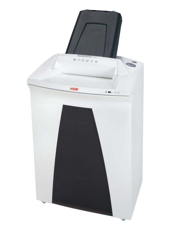 Miniatyrbillede 1 af 5: HSM Securio AF500 4.5 x 30mm papirmakulator Delvist makulering 56 dB 24 cm Hvid