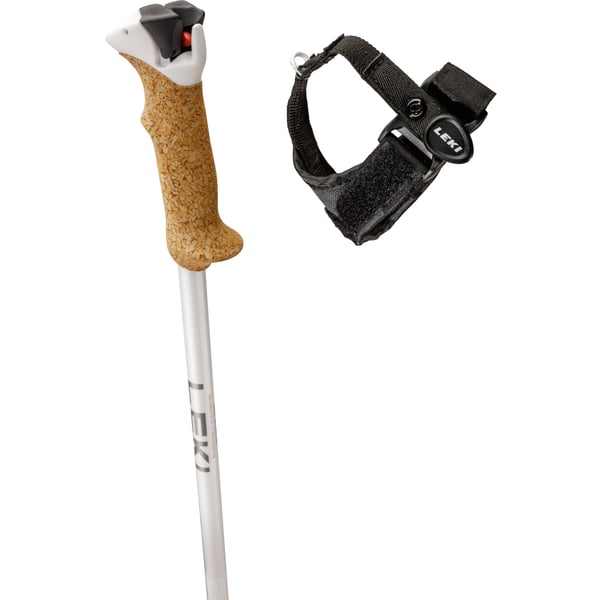 Miniatyrbillede 5 af 5: LEKI Stella S WS skistav 125 cm Sølv, Hvid Aluminium