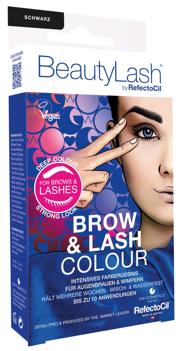 BeautyLash Brow & Lash Colour Hiusväri Musta 3,5 ml