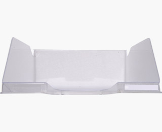 Miniatyrbillede 2 af 2: Exacompta 11523D brevbakke og papirordner til skrivebord Polystyren Transparent