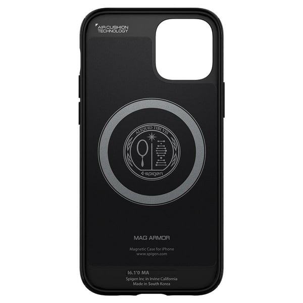 Spigen Mag Armor mobiltelefon etui 15,5 cm (6.1") Cover Sort