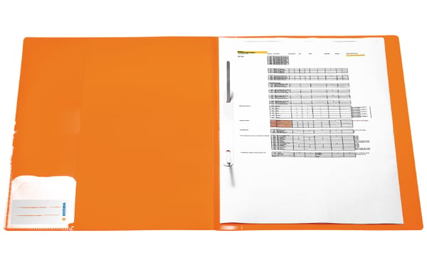 HERMA 19637 mappar Polypropylen (PP) Orange A4