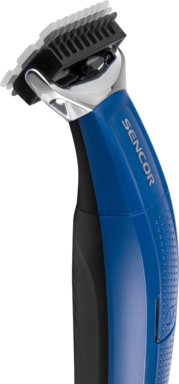 Miniatyrbild 18 av 20: Sencor SHP 0450BK skägg/hår trimmer Blå 3 Litium-Ion (Li-Ion)