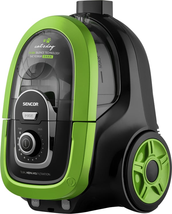 Sencor SVC 1038GR støvsuger 1 L Beholder vakuum Dry 750 W Poseløs
