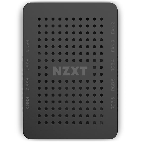 Miniatyrbild 3 av 5: NZXT AC-CRFR0-B1 hastighetskontroll för systemfläktar 9 kanaler Svart