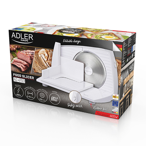 Miniatyrbillede 8 af 12: Adler AD 4703 skæremaskine Elektrisk 150 W Hvid Plast