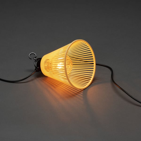 Konstsmide 2333-830 dekorativt ljus Ljusdekoration, slinga 10 lampor LED 3,4 W G