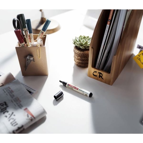 Miniatyrbillede 2 af 6: Edding 22 EcoLine speedmarker Mejselspids Sort