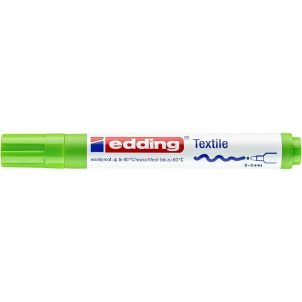 Edding 4500 markeringspennor Rundad spets Ljusgrön 1 styck